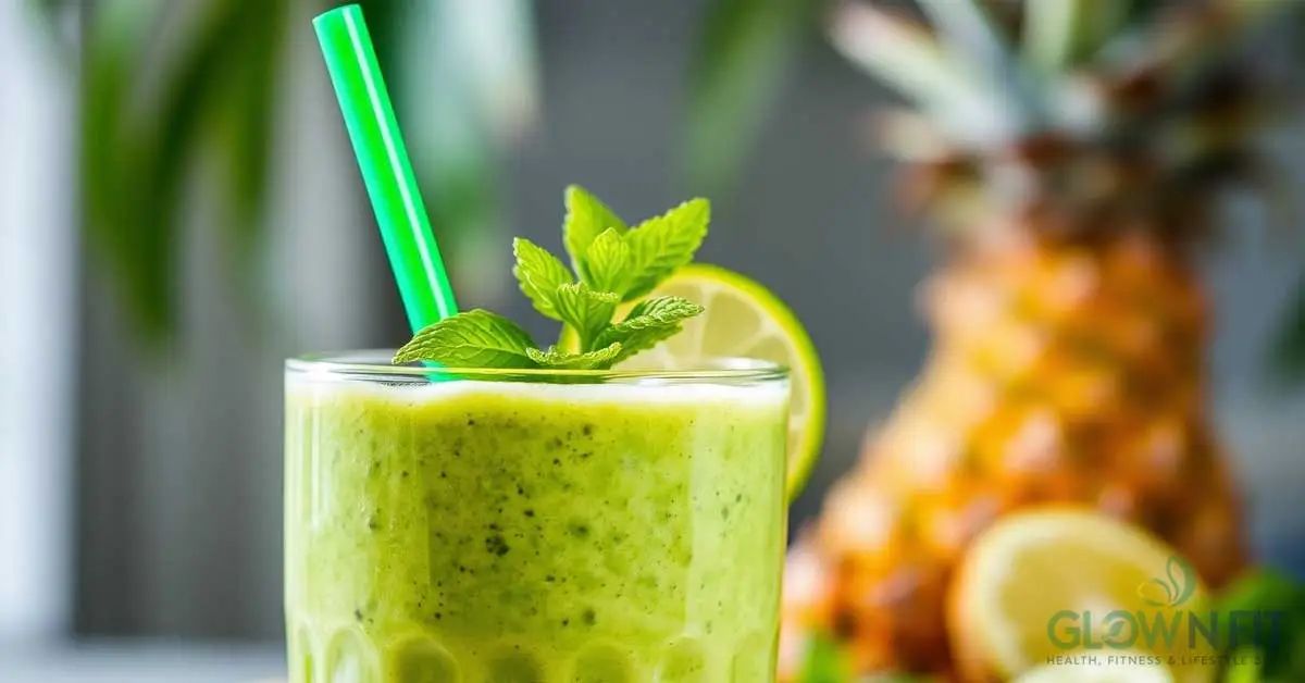 detox island green smoothie